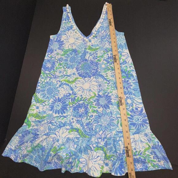 Lilly Pulitzer Frenchie Blue Designer CAMILLA SWING DRESS Preppy Classic | S - Picture 4 of 15